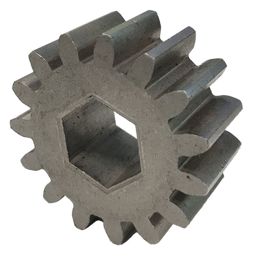 What is the 2 1/2 X 2 1/2 measurement? I have a 15 tooth gear but mine only measures about 1 5/8 across.