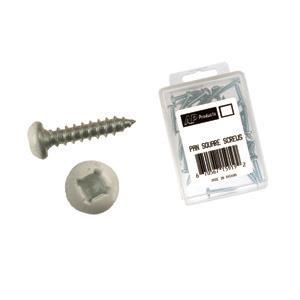 AP Products 012-PSQ50 W 8 x 1-1/4'' White Pan Head Screw - 50pcs Questions & Answers