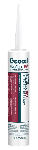 Geocel GC28900 Pro Flex RV Flexible Sealant - 10 Oz - Clear Questions & Answers