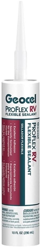 Geocel Pro Flex RV Flexible Sealant - 10 Oz - Crystal Clear Questions & Answers