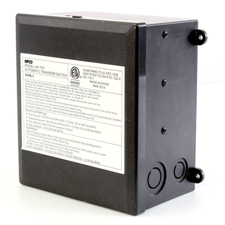 WFCO T-57-R Automatic Power Transfer Switch - 50 Amp Questions & Answers