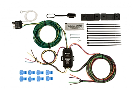 55999 Kit appears that it can't be spliced into existing harness with connectors shown.  Existing wires need to cut