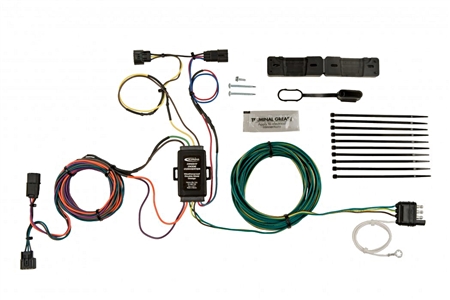 What is the gauge of the wire throughout the Hopkins 56304 harness?