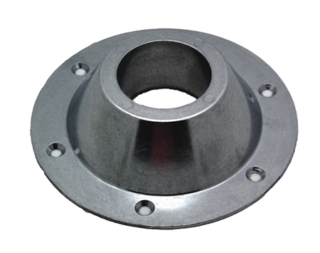 is there a 2" hole flange