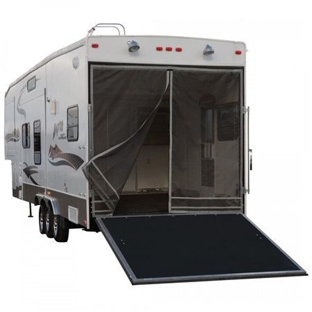 How much adjustment is there on it so I know if it will work on my camper?