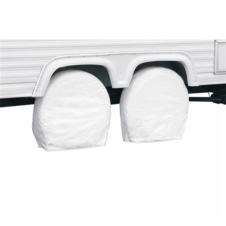 Classic Accessories 76220 RV Wheel Covers - 18''-21'' - White Questions & Answers