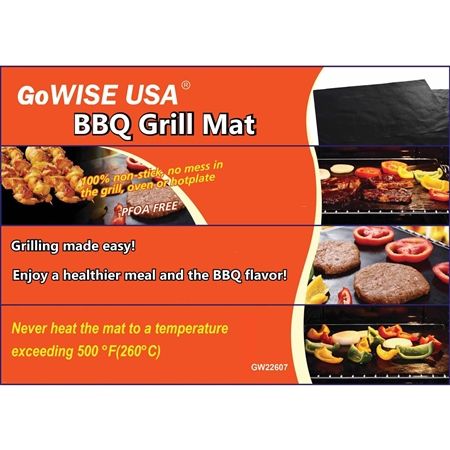 what material is the GW22607 BBQ mat made of??