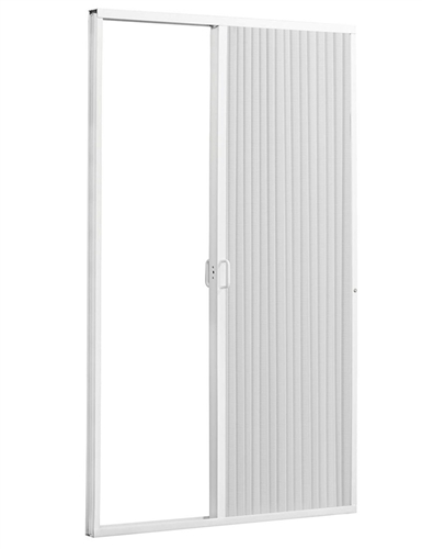 Can the width on this pleated shower door be cut down to 31"?