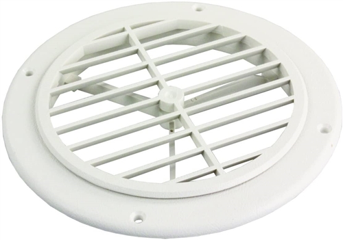 Do the slats direct the air in one direction or two directions on the GRILL2-A ceiling vent?