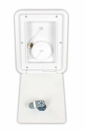 Thetford 94249 Gravity Water Hatch - Polar White Questions & Answers