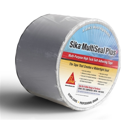 AP Products 017-413827 Sika Multiseal Plus Roofing Repair Tape- Gray, 2'' x 50' Questions & Answers