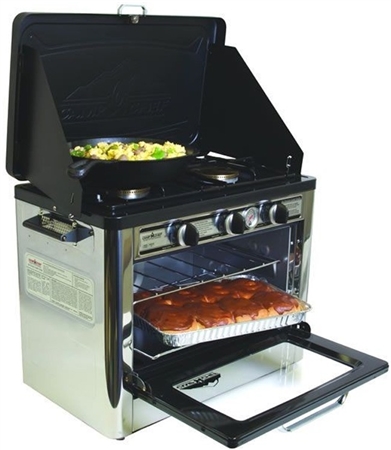 Camp Chef COVEN Deluxe 2 Burner Outdoor Camping Oven Questions & Answers