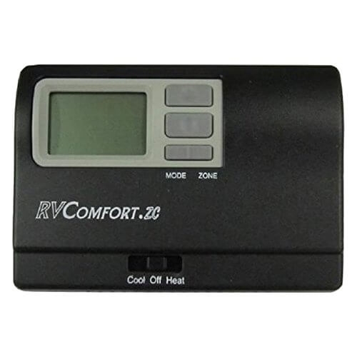 Coleman Mach 8330D3311 Zone Control 9-Series 4 Stage Digital RV Thermostat - Black Questions & Answers