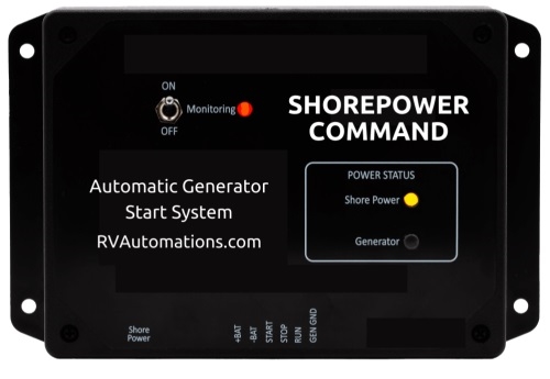 RV Automations Shore Power Command Auto Generator Start & Monitoring System Questions & Answers