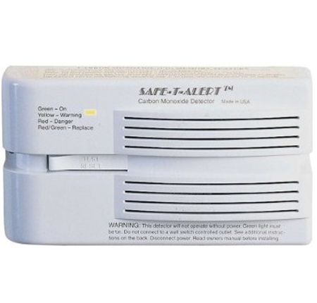installation instructions for the Safe-T Alert Carbon Monoxide Alarm