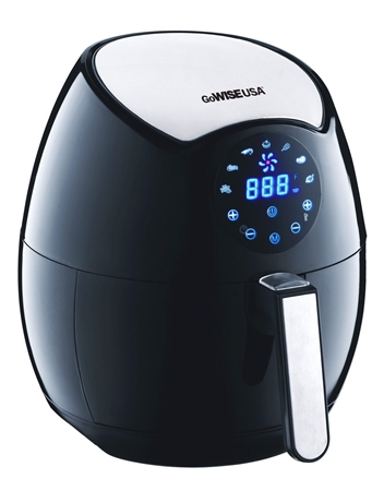 GoWise USA GW22621 Electric Air Fryer with Touch Screen Display - Black Questions & Answers