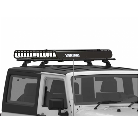 What is the rack that the roofbasket is mounted on, and how is the rack attatched to the roof? (in your picture.)