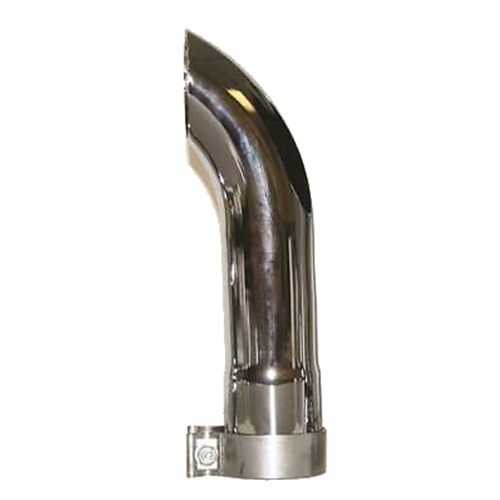 AP Products CTD-5000 Chrome Exhaust 5'' Turn Down Extension - 14'' Length Questions & Answers