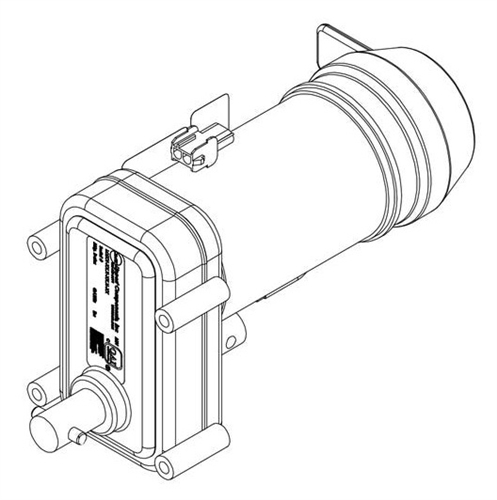 What is the RPM, AMPS, Volts and HP for the Lippert 386322 slide-out gearmotor assembly DS HT W/PI?