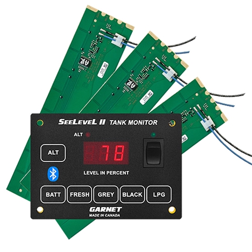 Garnet 709-BTP7 SeeLevel II RV Tank Monitoring System with Bluetooth Questions & Answers