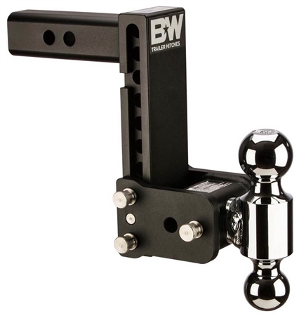 B&W TS20040B Tow & Stow Dual-Ball Trailer Hitch Mount - 7'' Drop - 7-1/2'' Rise Questions & Answers