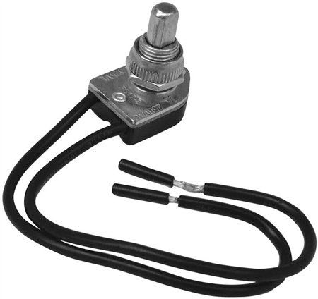 What is the amp rating for Valterra DG16VP On/Off Push Button With 6" Lead?