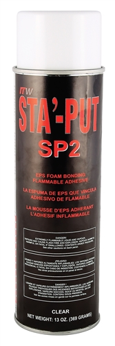 AP Products 001-SP213ACC Sta'-Put II Polystyrene Foam Spray Adhesive - 13 Oz Questions & Answers