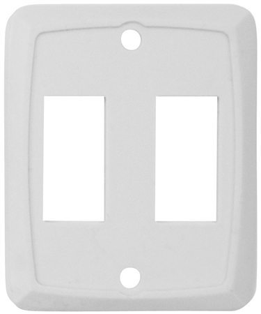 What are the inside dimensions for the switch on the Valterra DG258PB wall plate?