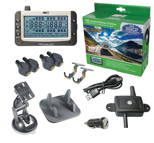 TST TST-507-FT-4 Flow Through Sensor Tire Pressure Monitoring System - Black & White - 4 Pack Questions & Answers