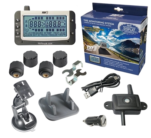 TST TST-507-RV-4 Cap Sensor Tire Pressure Monitoring System - Black & White - 4 Pack Questions & Answers