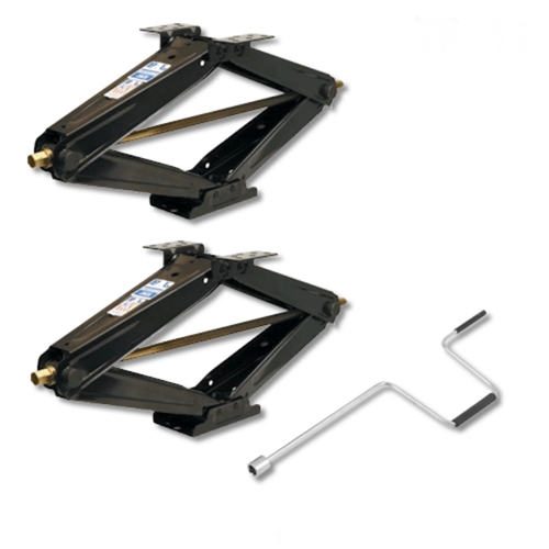 Are these 24028 Stabilizing Scissor Jacks to be mounted permanently on the trailers chassis? 