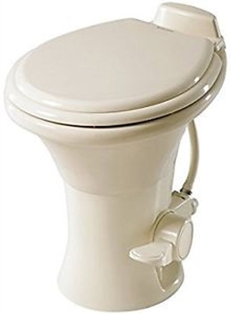 Dometic 302310183 Ceramic 18'' RV Toilet - 310 Series with Hand Sprayer - Bone Questions & Answers