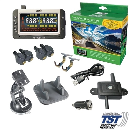 TST TST-507-FT-4-C Flow Through Sensor Tire Pressure Monitoring System - Color - 4 Pack Questions & Answers