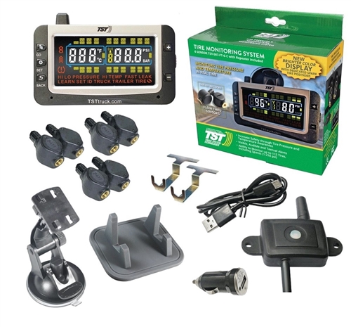 TST TST-507-FT-6-C Flow Through Sensor Tire Pressure Monitoring System - Color - 6 Pack Questions & Answers