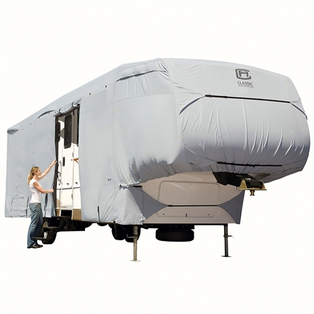 Classic Accessories 80-319-181001-RT Overdrive PermaPro Deluxe Cover for 33' to 37' 5th Wheel Trailers Questions & Answers