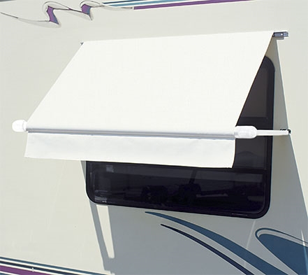 Carefree WH0454F4FW Simply Shade RV Window Awning - 4.5' - White Questions & Answers