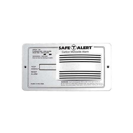 Safe-T-Alert 65-542-WT Flush Mounted RV Carbon Monoxide Detector - White Questions & Answers