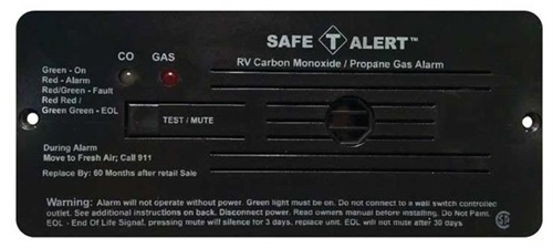 Safe-T-Alert 35 Series Dual CO/LP Gas Detector - Flush Mount - Black Questions & Answers