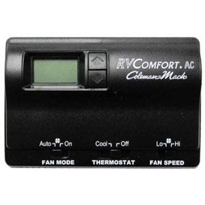 Coleman Mach 8330-3462 Digital Air Conditioner Thermostat, Single Stage, Cool Only, Black Questions & Answers