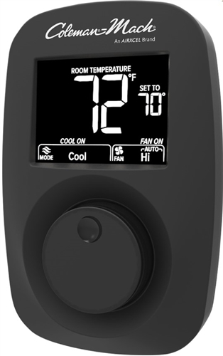 Coleman Mach Digital Heat/Cool RV Air Conditioner Thermostat - 12V - Black Questions & Answers