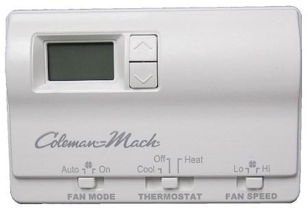 Coleman Mach 6536A3351 Digital 2 Stage Air Conditioner/Gas Furnace RV Wall Thermostat Questions & Answers