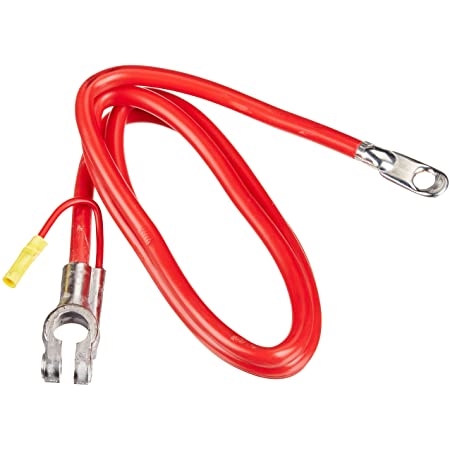 East Penn 00295 Top Post Battery Cable, Red Positive, 25'' Questions & Answers