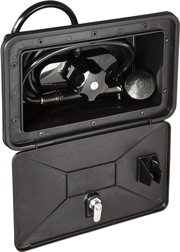 American Brass SHWRBOX-1-BLK Exterior RV Shower Box - Black Questions & Answers