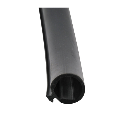 What size is the edge that slides inside the track of the AP Products 018-338-BLK Slide In Secondary Seal - Black?
