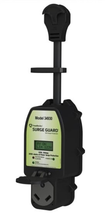 Surge Guard 34930 30-Amp Full Protection Portable Surge Protector with LCD Display Questions & Answers