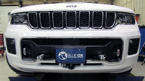 Blue Ox BX1147 Baseplate For 2021-2023 Jeep Grand Cherokee L Overland (Includes ACC & Shutters) Questions & Answers