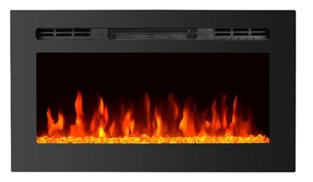 LaSalle Bristol 42098010 Wall Mount Electric Fireplace Insert - 32'' Questions & Answers