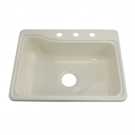 Lippert 209407 Better Bath Single Bowl Galley Sink - Parchment Questions & Answers