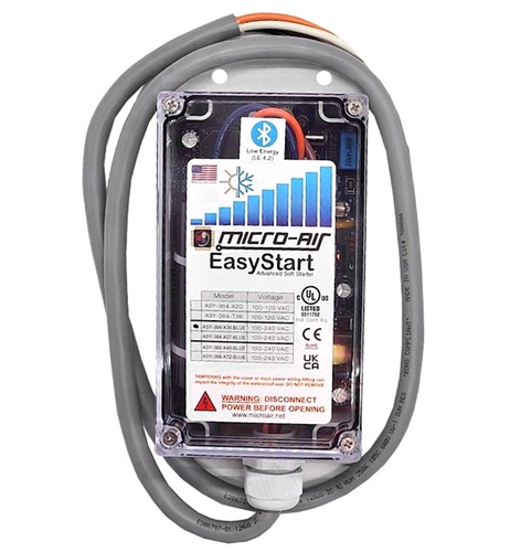 Micro-Air ASY-364-X36-BLUE EasyStart 364 Air Conditioner Soft Starter With Bluetooth Questions & Answers