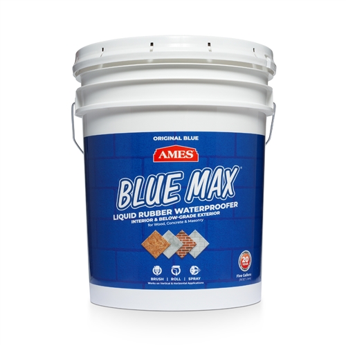 Ames BMX5RG Blue Max Liquid Rubber Waterproofer, 5 Gallon Questions & Answers